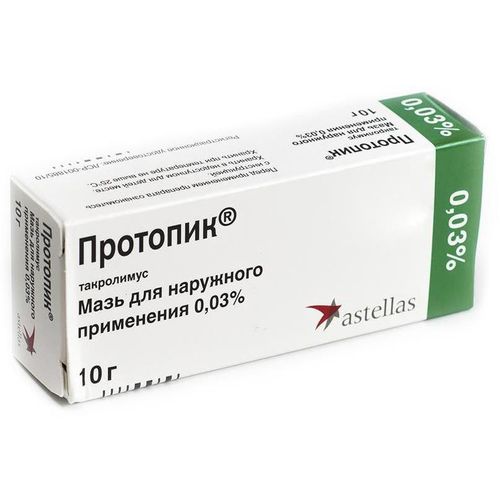 ПРОТОПИК МАЗЬ ДЛЯ НАРУЖНОГО ПРИМЕНЕНИЯ 0,03% 10 Г №1