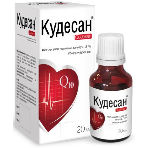 КУДЕСАН КАПЛИ ДЛЯ ПРИЕМА ВНУТРЬ 3% 20 МЛ №1