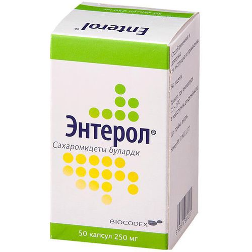 ЭНТЕРОЛ КАПСУЛЫ 250 МГ   №50