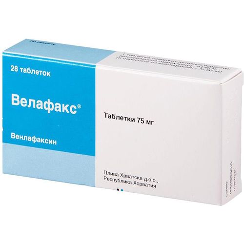 ВЕЛАФАКС ТАБЛЕТКИ 75 МГ №28