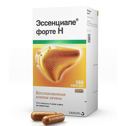 ЭССЕНЦИАЛЕ ФОРТЕ Н КАПСУЛЫ 300 МГ   №180