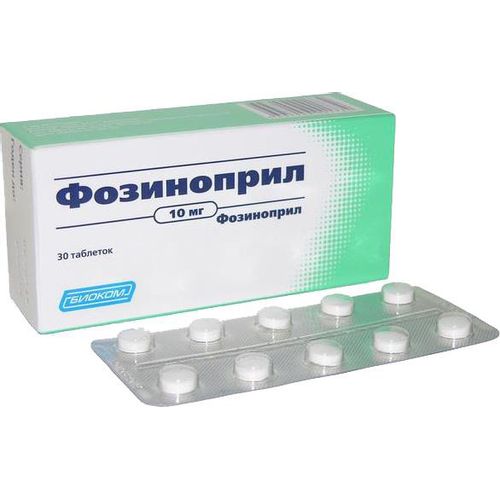ФОЗИНОТЕК ТАБЛЕТКИ 10 МГ №30
