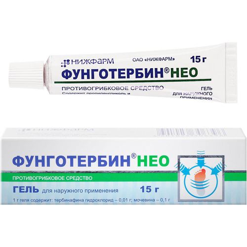 ФУНГОТЕРБИН НЕО ГЕЛЬ ДЛЯ НАРУЖНОГО ПРИМЕНЕНИЯ 15 Г №1