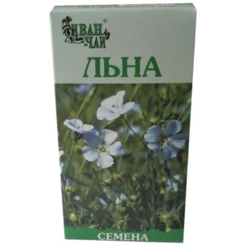 ЛЬНА ПОСЕВНОГО СЕМЕНА ЛЕКАРСТВЕННОЕ РАСТИТЕЛЬНОЕ СЫРЬЕ  100 Г №1