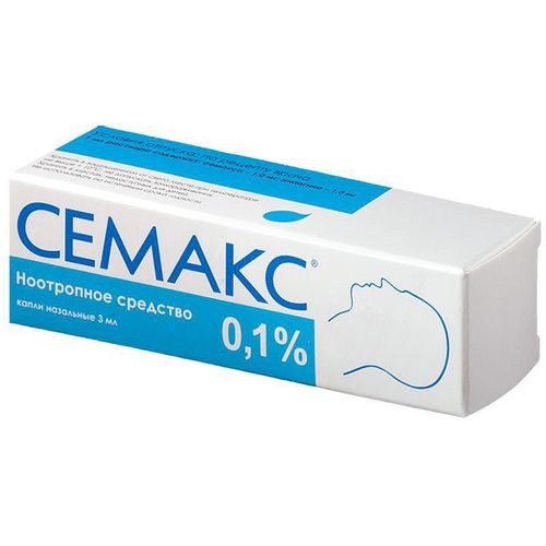СЕМАКС КАПЛИ НАЗАЛЬНЫЕ 0,1% 3 МЛ №1