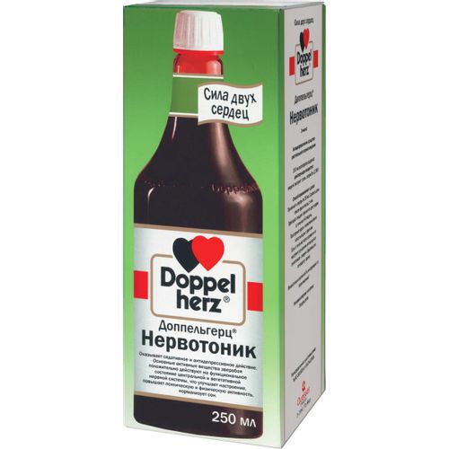 ДОППЕЛЬГЕРЦ НЕРВОТОНИК ЭЛИКСИР 250 МЛ №1