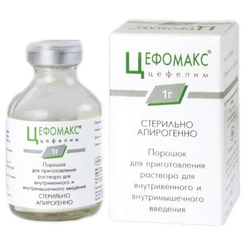 ЦЕФОМАКС ПОРОШОК ДЛЯ ПРИГОТОВЛЕНИЯ РАСТВОРА ДЛЯ ВНУТРИВЕННОГО И ВНУТРИМЫШЕЧНОГО ВВЕДЕНИЯ 1 Г   №1