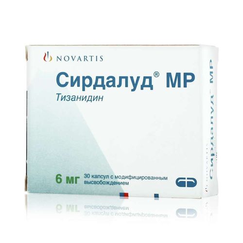 СИРДАЛУД МР КАПСУЛЫ С МОДИФИЦИРОВАННЫМ ВЫСВОБОЖДЕНИЕМ 6 МГ   №30