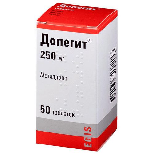 ДОПЕГИТ ТАБЛЕТКИ 250 МГ   №50