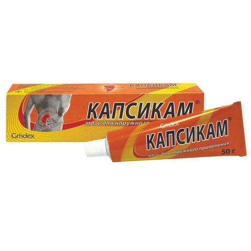 КАПСИКАМ МАЗЬ ДЛЯ НАРУЖНОГО ПРИМЕНЕНИЯ  50 Г №1