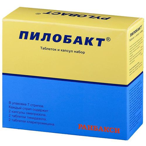 ПИЛОБАКТ ТАБЛЕТОК И КАПСУЛ НАБОР    №42