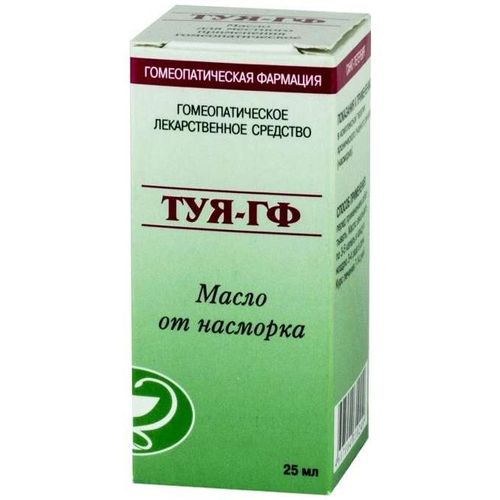 ТУЯ-ГФ МАСЛО ДЛЯ НАРУЖНОГО ПРИМЕНЕНИЯ ГОМЕОПАТИЧЕСКОЕ  25 МЛ №1