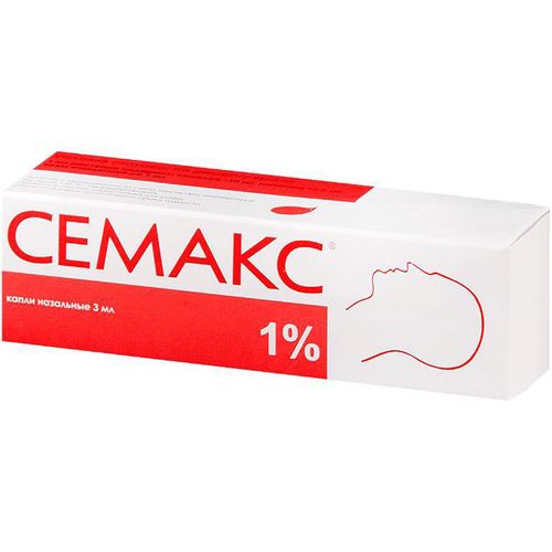СЕМАКС КАПЛИ НАЗАЛЬНЫЕ 1% 3 МЛ №1