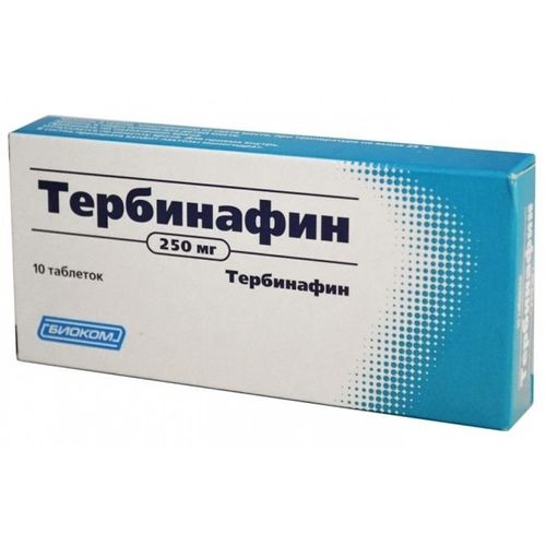 ТЕРБИНАФИН ТАБЛЕТКИ 250 МГ   №10