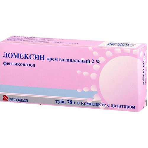 ЛОМЕКСИН КРЕМ ДЛЯ ВАГИНАЛЬНОГО И НАРУЖНОГО ПРИМЕНЕНИЯ 2% 78 Г №1