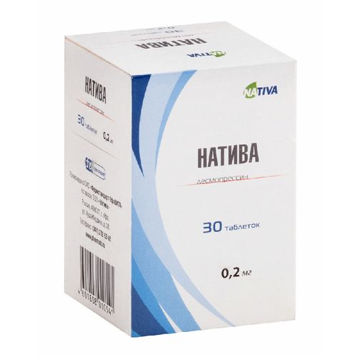 НАТИВА ТАБЛЕТКИ 0,2 МГ   №30