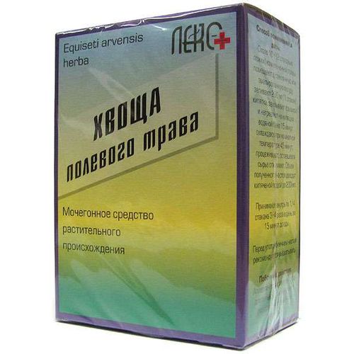 ХВОЩА ПОЛЕВОГО ТРАВА СЫРЬЕ РАСТИТЕЛЬНОЕ ИЗМЕЛЬЧЕННОЕ  50 Г №1