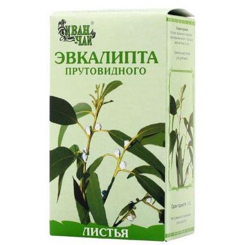 ЭВКАЛИПТА ПРУТОВИДНОГО ЛИСТЬЯ СЫРЬЕ РАСТИТЕЛЬНОЕ ИЗМЕЛЬЧЕННОЕ  50 Г №1