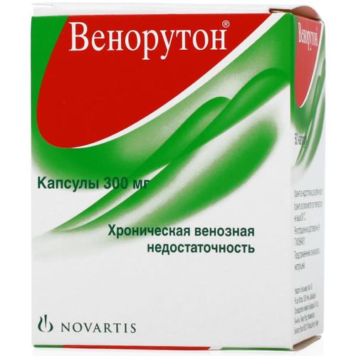 ВЕНОРУТОН КАПСУЛЫ 300 МГ   №50