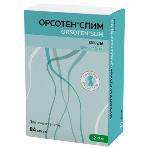 ОРСОТЕН СЛИМ КАПСУЛЫ 60 МГ   №84