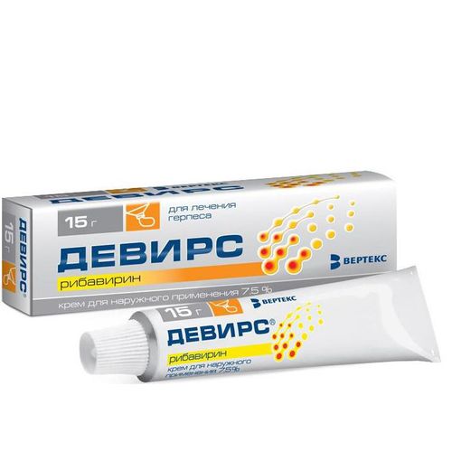 ДЕВИРС КРЕМ ДЛЯ НАРУЖНОГО ПРИМЕНЕНИЯ 7,5% 15 Г №1