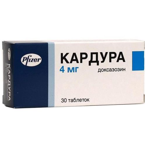 КАРДУРА ТАБЛЕТКИ 4 МГ №30