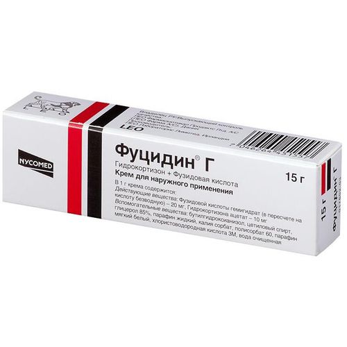ФУЦИДИН Г КРЕМ ДЛЯ НАРУЖНОГО ПРИМЕНЕНИЯ  15 Г №1
