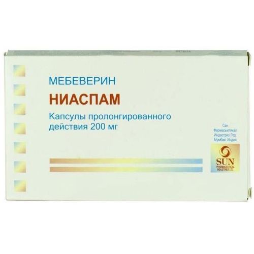 НИАСПАМ КАПСУЛЫ ПРОЛОНГИРОВАННОГО ДЕЙСТВИЯ 200 МГ №30