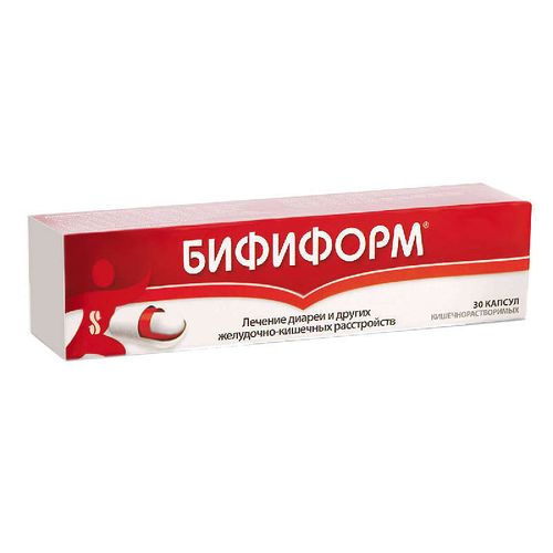 БИФИФОРМ КАПСУЛЫ КИШЕЧНОРАСТВОРИМЫЕ №30