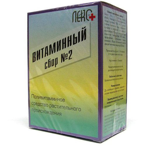 ВИТАМИННЫЙ СБОР N2 СБОР РАСТИТЕЛЬНЫЙ-СЫРЬЕ ИЗМЕЛЬЧЕННОЕ 50 Г №1