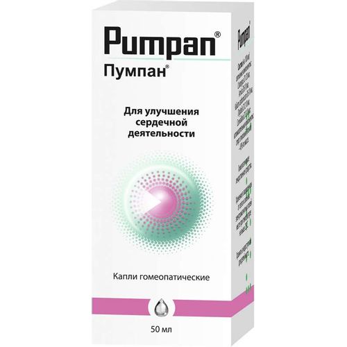 ПУМПАН КАПЛИ ГОМЕОПАТИЧЕСКИЕ 50 МЛ №1