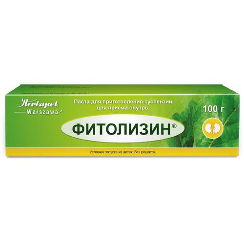 ФИТОЛИЗИН ПАСТА ДЛЯ ПРИГОТОВЛЕНИЯ СУСПЕНЗИИ ДЛЯ ПРИЕМА ВНУТРЬ  100 Г №1