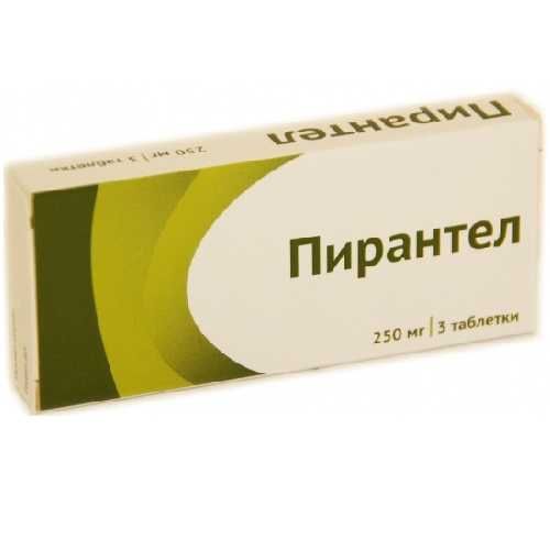 ПИРАНТЕЛ ТАБЛЕТКИ 250 МГ   №3