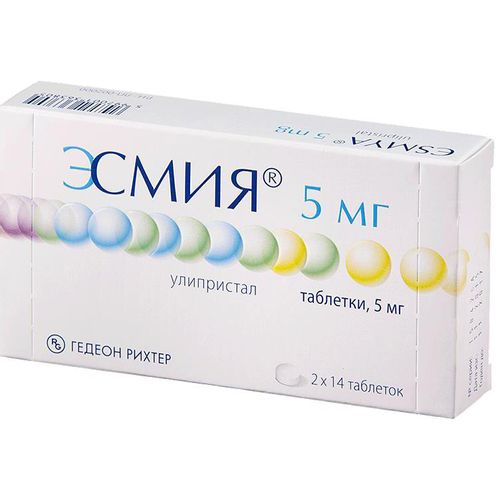 ЭСМИЯ ТАБЛЕТКИ 5 МГ   №28