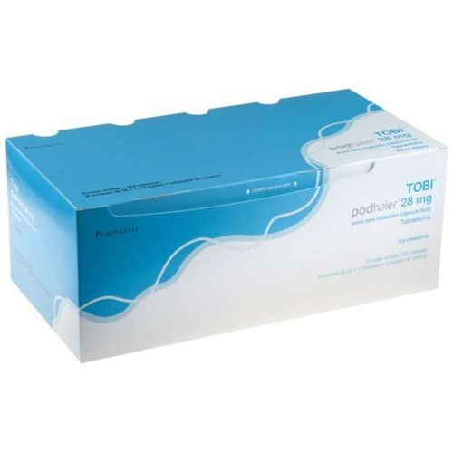 ТОБИ ПОДХАЛЕР КАПСУЛЫ С ПОРОШКОМ ДЛЯ ИНГАЛЯЦИЙ 28 МГ   №224