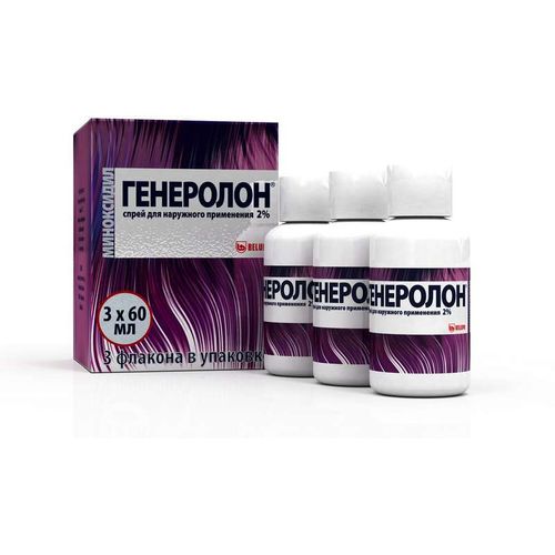 ГЕНЕРОЛОН СПРЕЙ ДЛЯ НАРУЖНОГО ПРИМЕНЕНИЯ 2% 60 МЛ №3