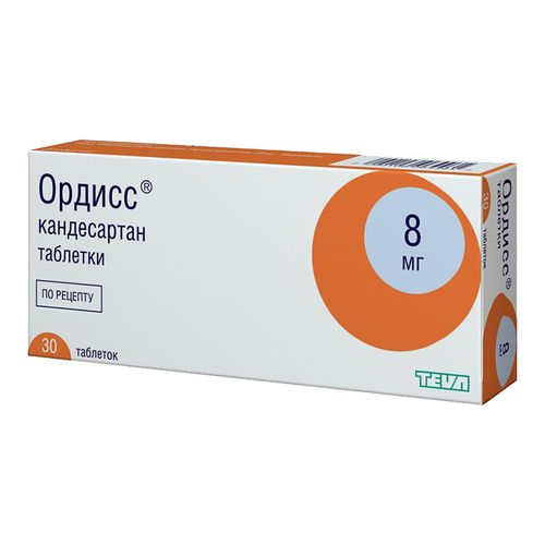 ОРДИСС ТАБЛЕТКИ 8 МГ   №30