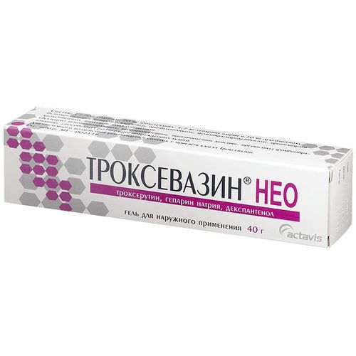 ТРОКСЕВАЗИН НЕО ГЕЛЬ ДЛЯ НАРУЖНОГО ПРИМЕНЕНИЯ  40 Г №1