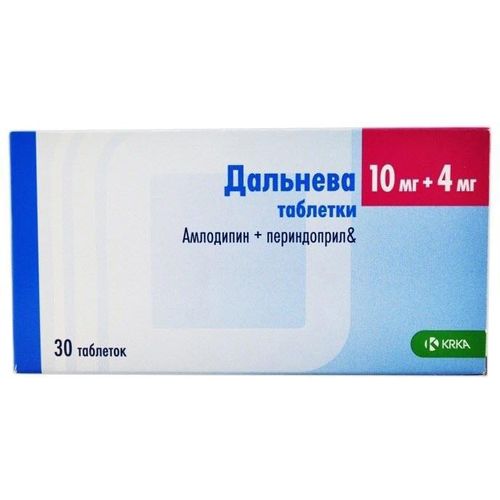 ДАЛЬНЕВА ТАБЛЕТКИ 10 МГ+4 МГ   №30