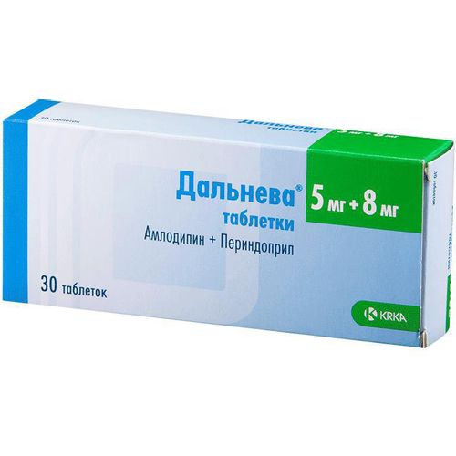 ДАЛЬНЕВА ТАБЛЕТКИ 5 МГ+8 МГ №30