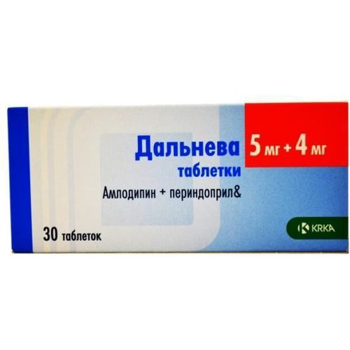 ДАЛЬНЕВА ТАБЛЕТКИ 5 МГ+4 МГ   №30