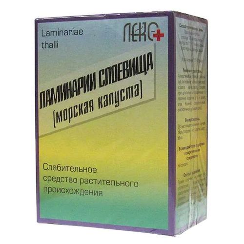 ЛАМИНАРИИ СЛОЕВИЩА СЫРЬЕ РАСТИТЕЛЬНОЕ ИЗМЕЛЬЧЕННОЕ  50 Г №1