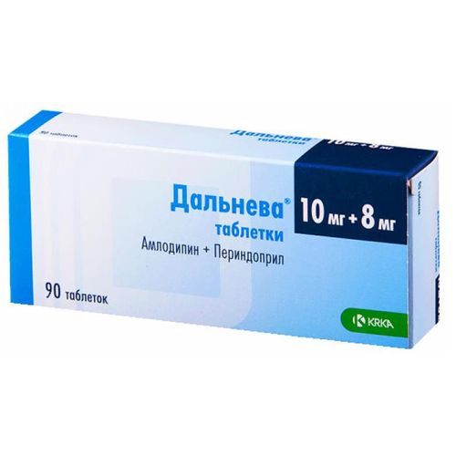 ДАЛЬНЕВА ТАБЛЕТКИ 10 МГ+8 МГ   №90