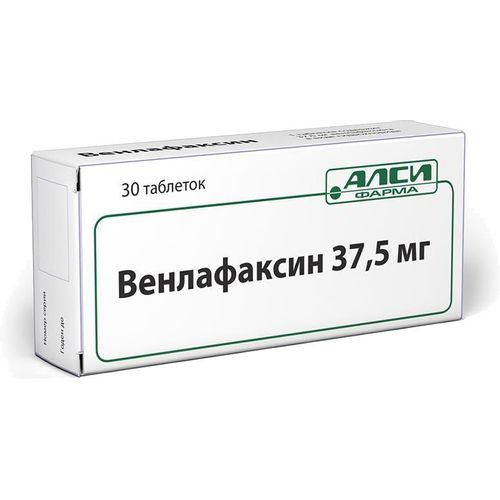 ВЕНЛАФАКСИН ТАБЛЕТКИ 37,5 МГ №30