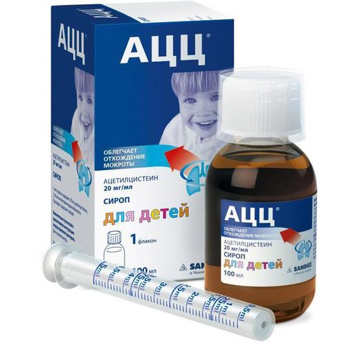 АЦЦ СИРОП 20 МГ/МЛ 100 МЛ №1