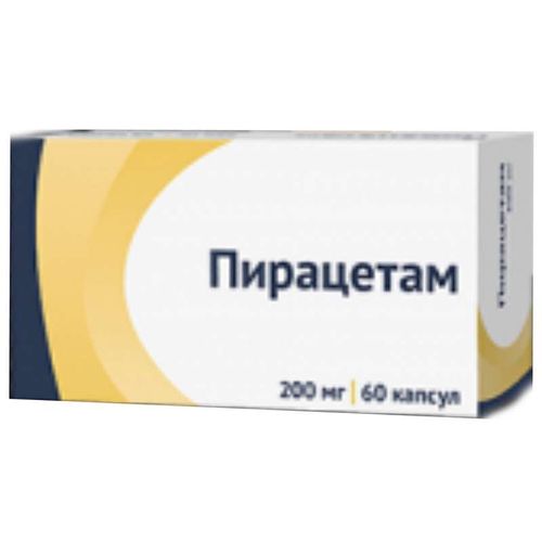 ПИРАЦЕТАМ КАПСУЛЫ 200 МГ   №60