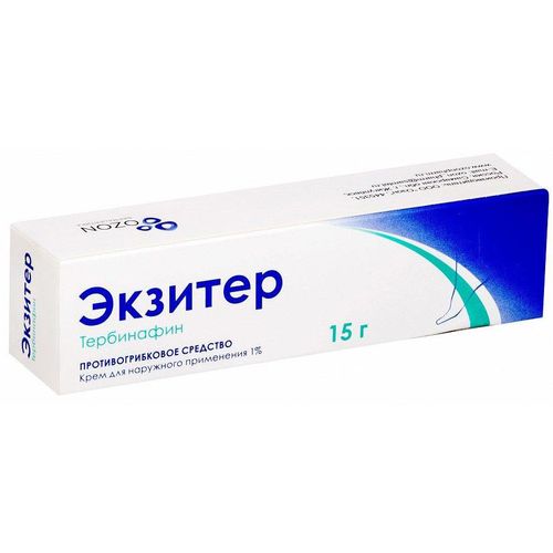 ЭКЗИТЕР КРЕМ ДЛЯ НАРУЖНОГО ПРИМЕНЕНИЯ 1% 15 Г №1