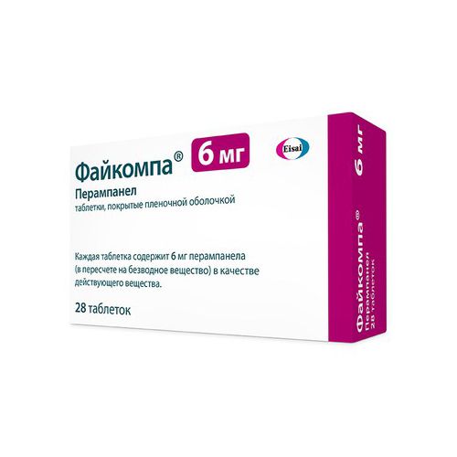 ФАЙКОМПА ТАБЛЕТКИ ПОКРЫТЫЕ ПЛЕНОЧНОЙ ОБОЛОЧКОЙ 6 МГ   №28
