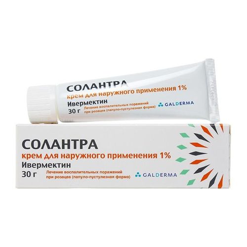 СОЛАНТРА КРЕМ ДЛЯ НАРУЖНОГО ПРИМЕНЕНИЯ  30 Г №1