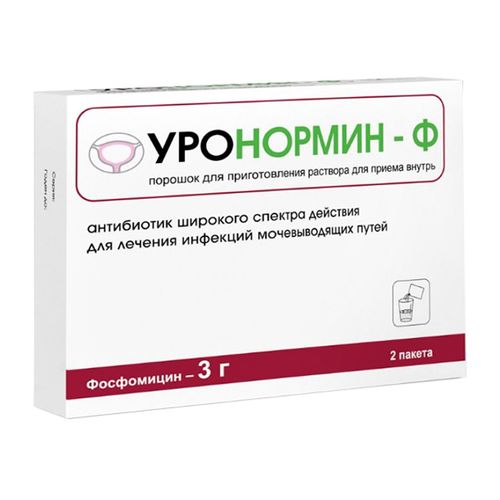 УРОНОРМИН-Ф ПОРОШОК ДЛЯ ПРИГОТОВЛЕНИЯ РАСТВОРА ДЛЯ ПРИЕМА ВНУТРЬ 3 Г 8 Г №2